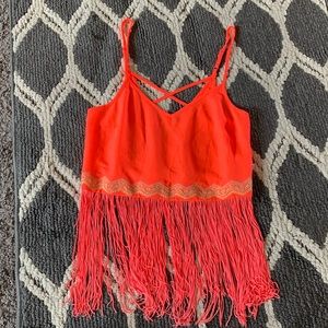 Dainty Hooligan Bright Salmon Crop